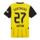 Borussia Dortmund Karim Adeyemi #27 Replike Domaci Dres 2024-25 Kratak Rukav